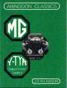 Abingdon Classics MG Y-Type Saloons and Tourers